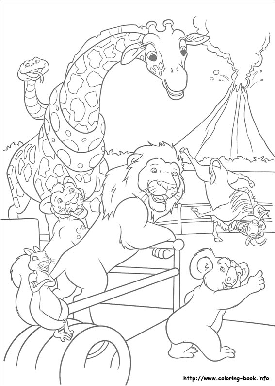 The Wild coloring picture